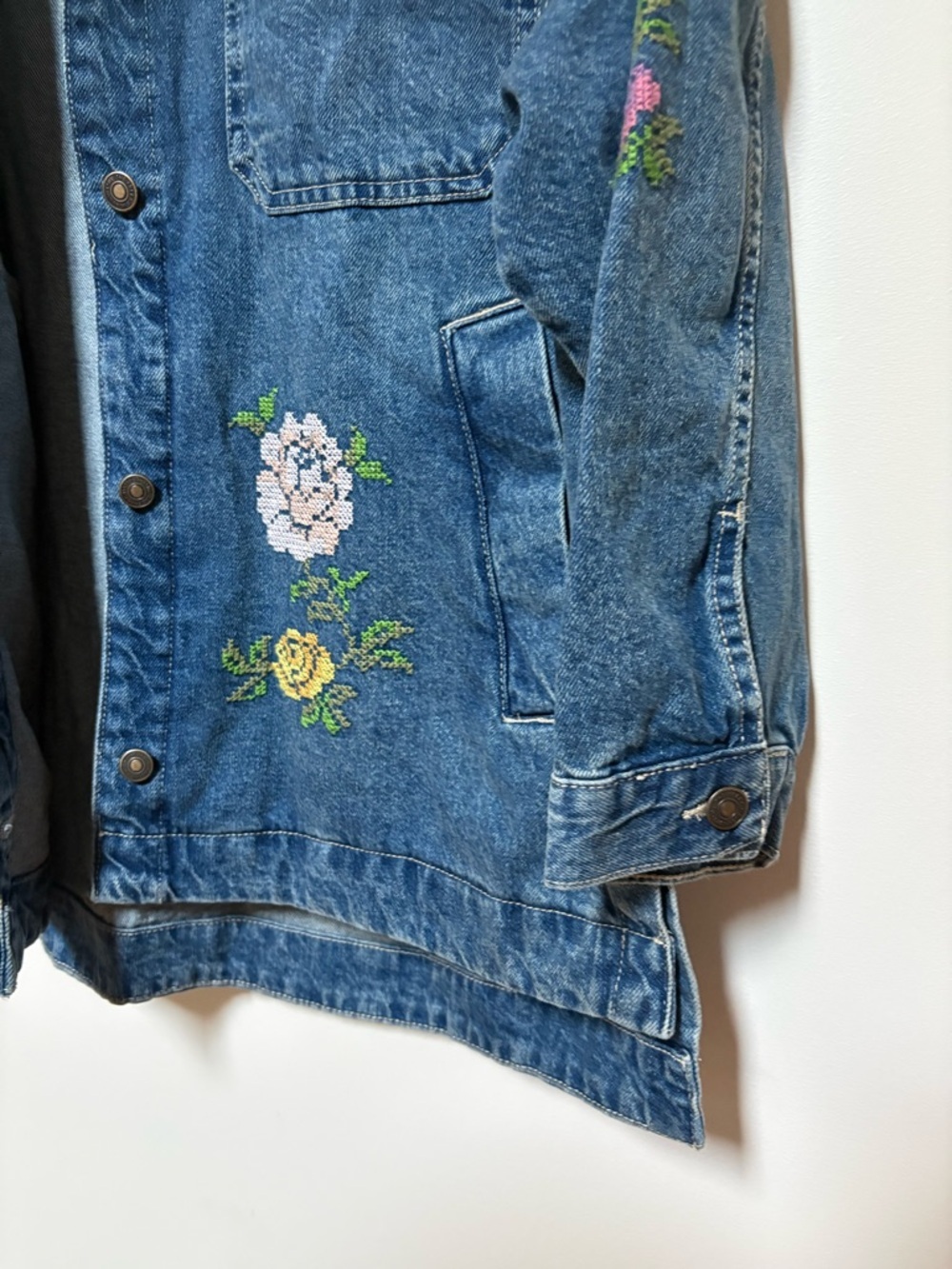 NWOT Free People We The Free Madison City Embroidered Jacket Size Medium - Picture 10 of 16